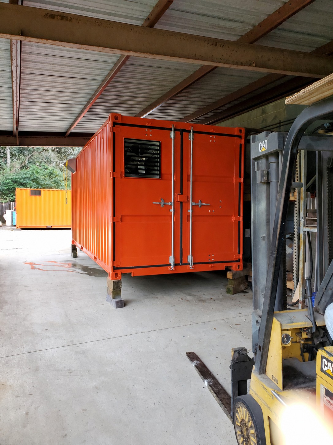 Custom Containerized Air System &mdash; Exterior