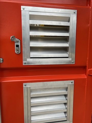 Container Ventilation Louvers