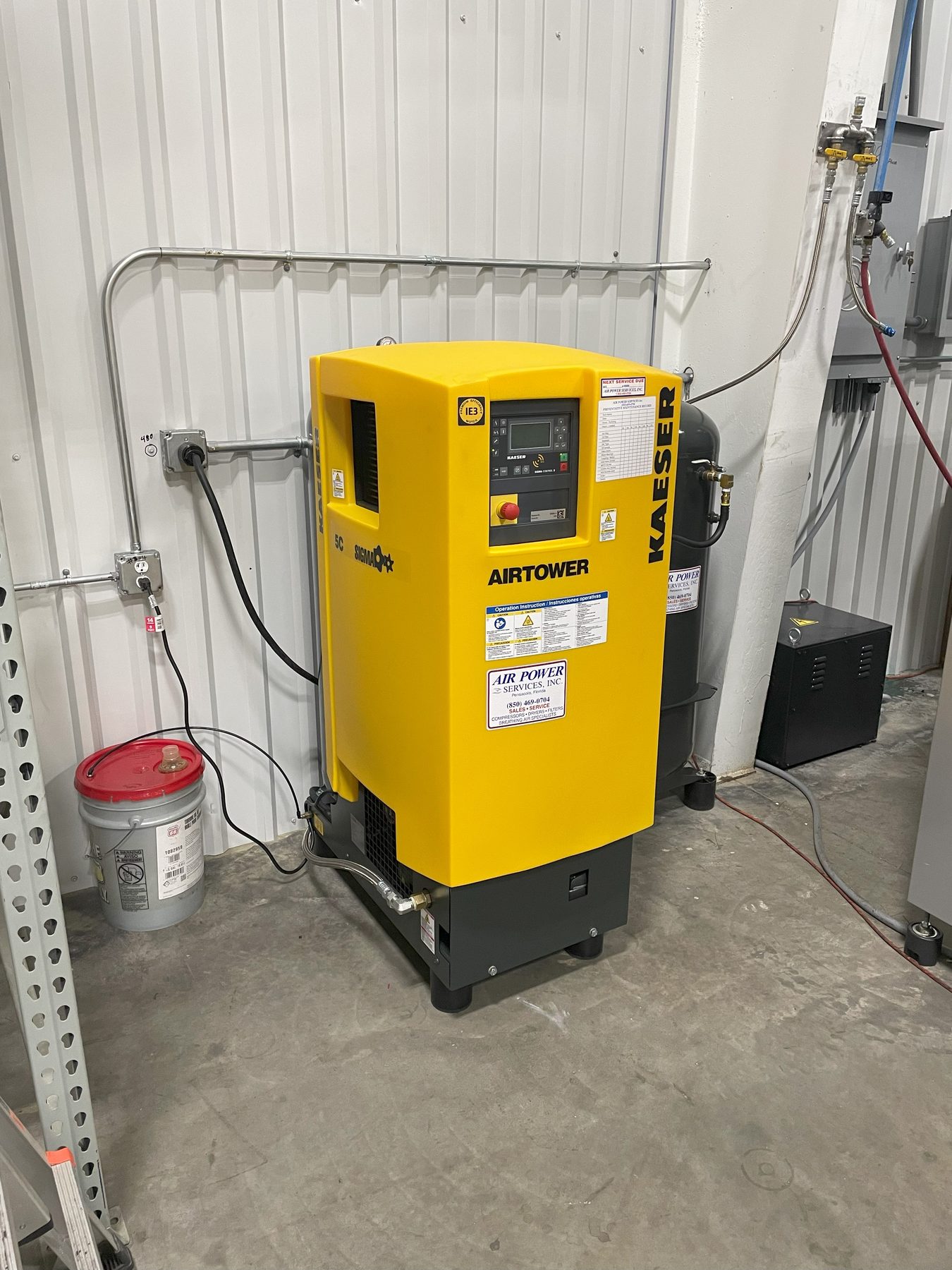 Kaeser AIRTOWER Install &mdash; Customer Site